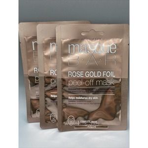 Rose Gold Foil Mask Masque Bar Peel Off Mask Lot #B275